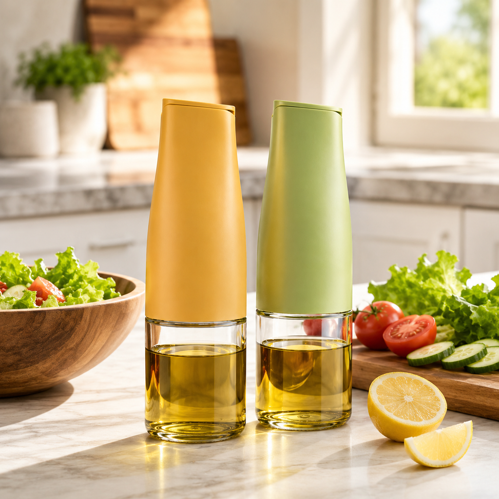 🫒 Oil Dispensers | Glass Kitchen Home-Cooks | Colorful Precision Pouring