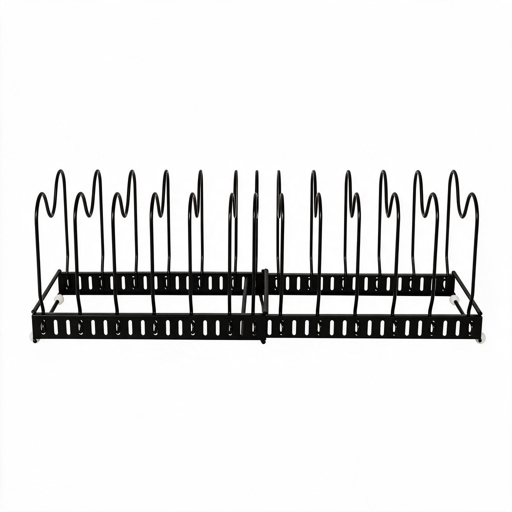 🍽️ Dish Rack | Metal Kitchen Families | Expandable Black Storage