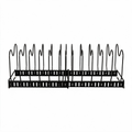 🍽️ Dish Rack | Metal Kitchen Families | Expandable Black Storage
