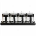 🧂 Condiment Jars | Glass Kitchen Cooks | Sleek Modern Storage