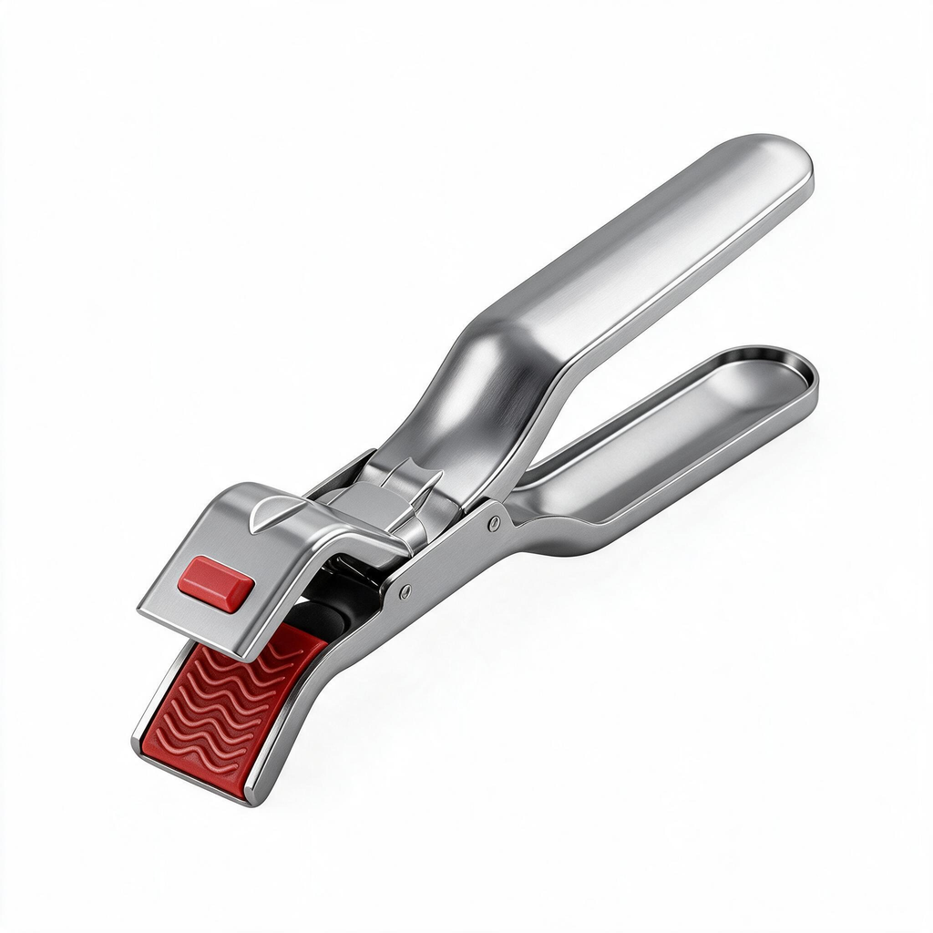 🔥 Pot Gripper | Stainless Steel Kitchen Cooks | Non-Slip Protection