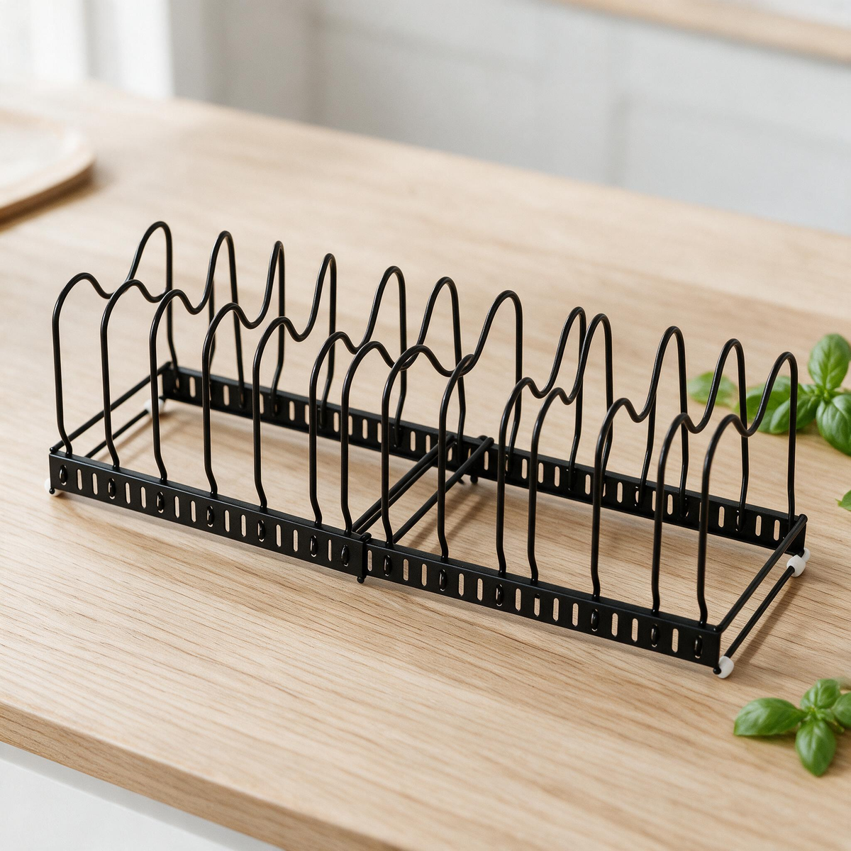 🍽️ Dish Rack | Metal Kitchen Families | Expandable Black Storage