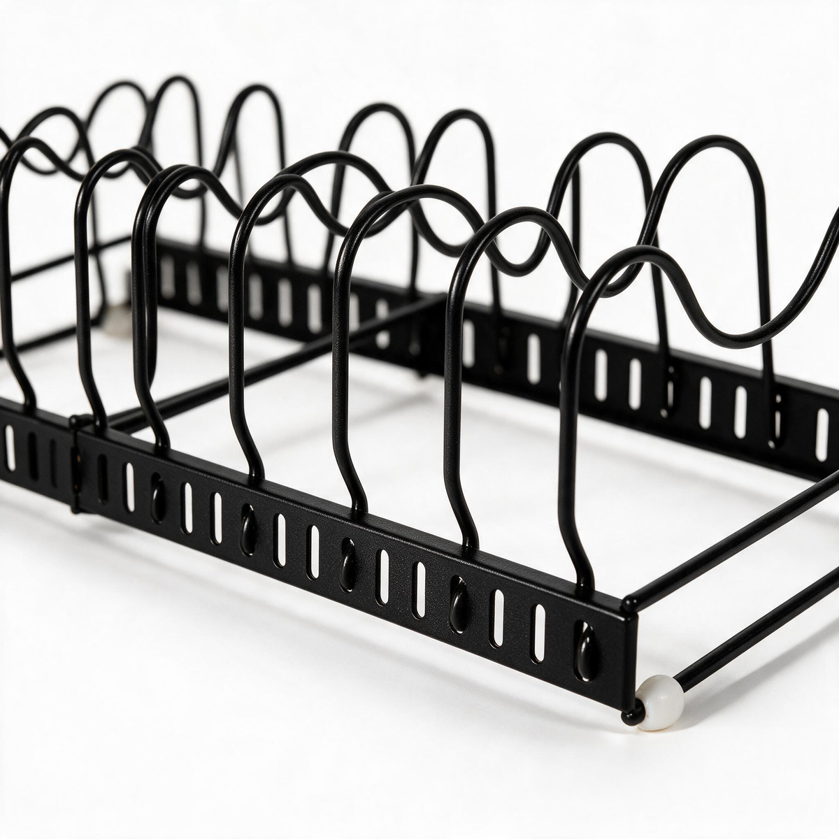 🍽️ Dish Rack | Metal Kitchen Families | Expandable Black Storage